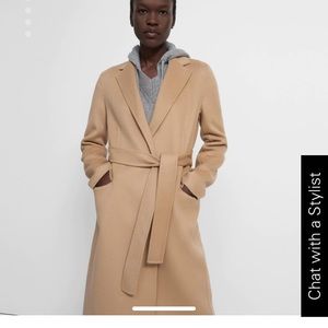 Theory Belted Coat in Double-Face Wool-Cashmere